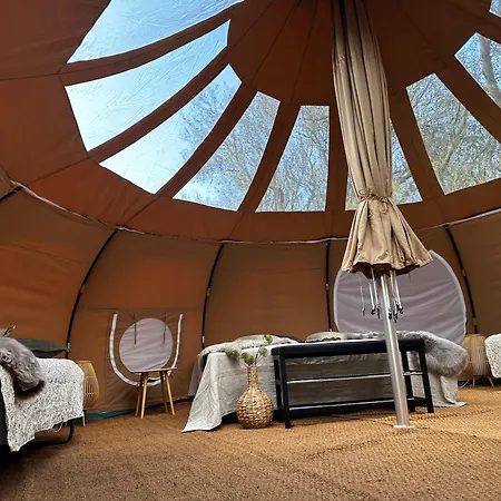 Romantik Luxus Glamping 2 Luxury tent Idestrup