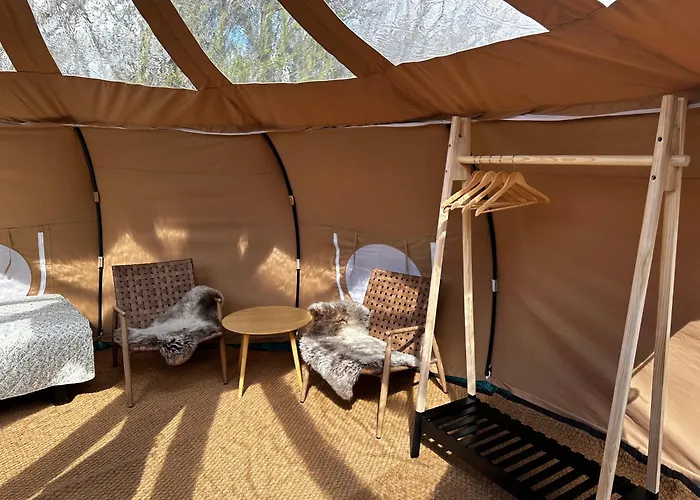 럭셔리텐트 Romantik Luxus Glamping 2 Idestrup