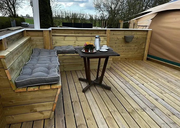 럭셔리텐트 Romantik Luxus Glamping 2 Idestrup